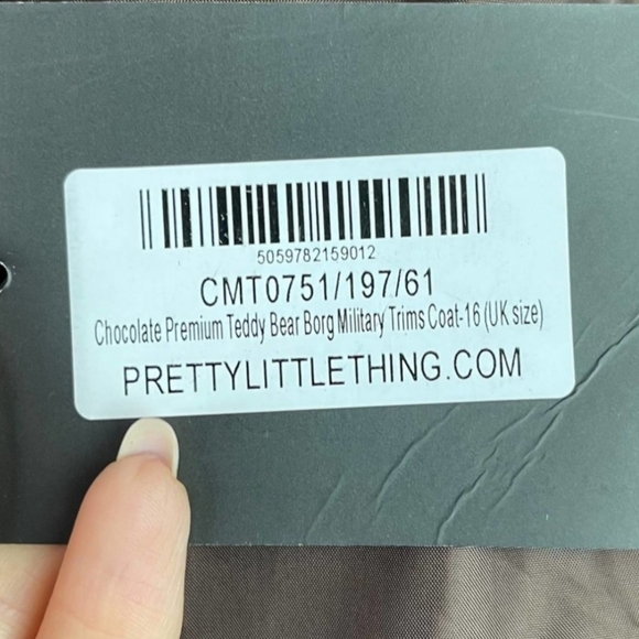 Pretty Little Things Teddy Bear Coat - Picture 6 of 6